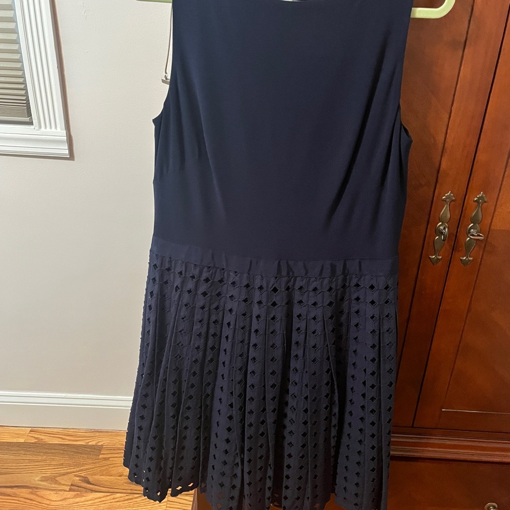 Ralph Lauren Navy Blue Elegant Dress